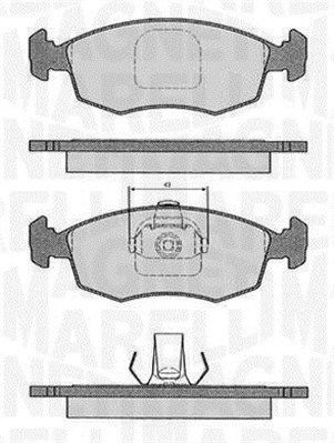 MAGNETI MARELLI Jarrupala, levyjarru 363916060233